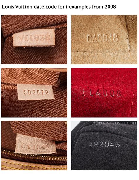 louis vuitton codice interno|Louis Vuitton bag code examples.